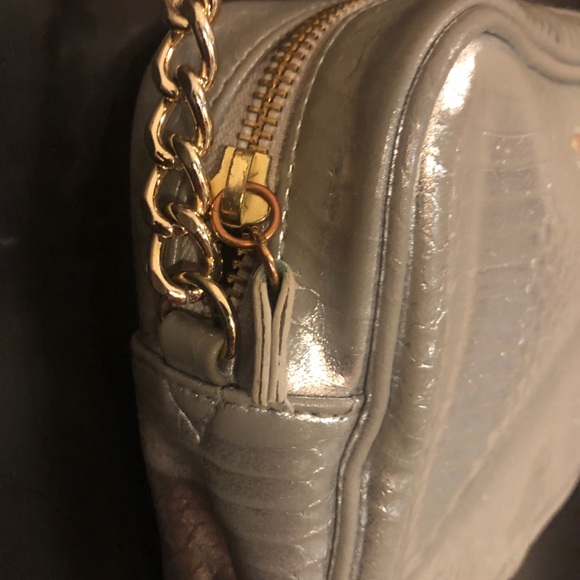 Silver Victotia's Secret Crossbody Purse - Picture 6 of 8